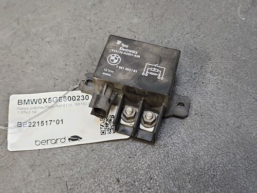 Relais préchauffage bmw x5 - préchauffage,